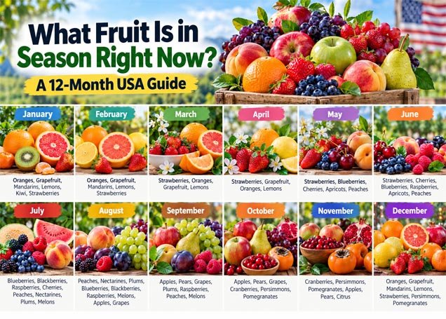 What Fruit Is in Season Right Now A 12-Month USA Guide
