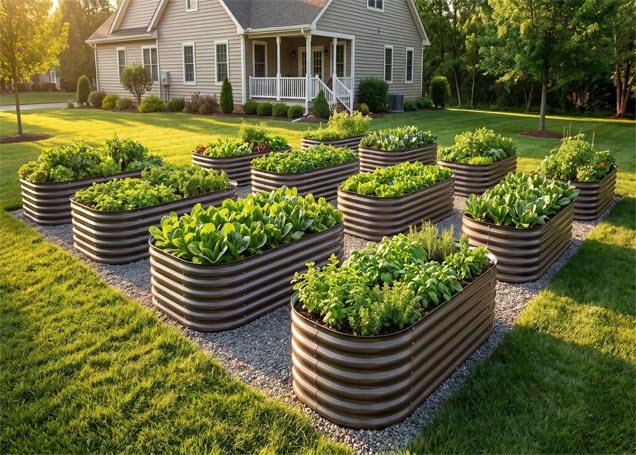 Attractive garden designs