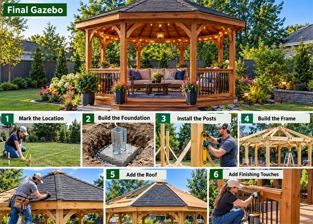 How to Build a Gazebo: A Step-by-Step Guide for Beginners