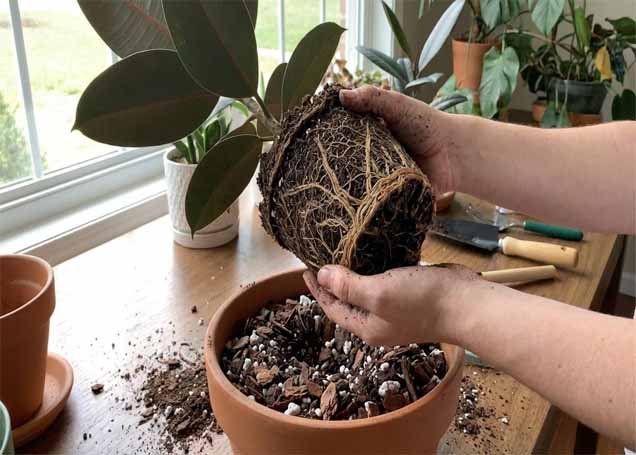 How to Repot a Rubber Plant