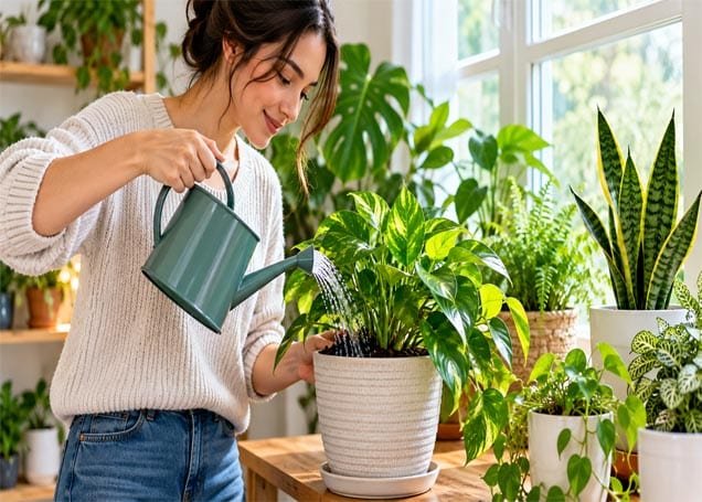 How to Water Houseplants A Beginner’s Guide
