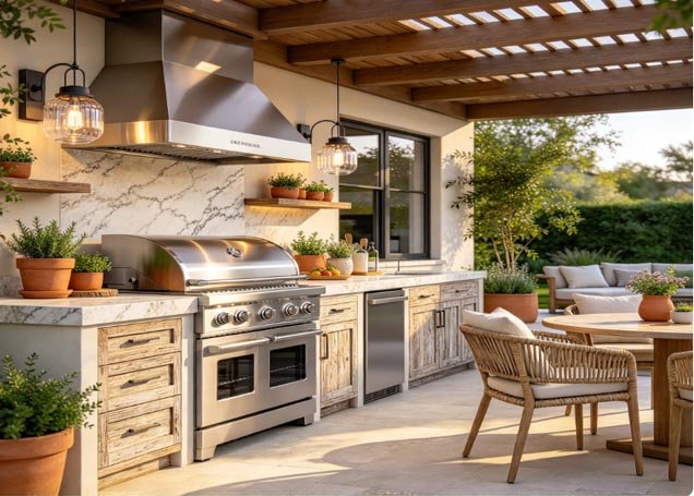 outdoor kitchen designs
