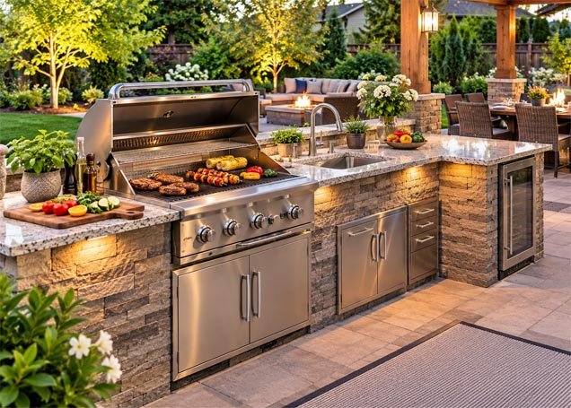 outdoor kitchen designs
