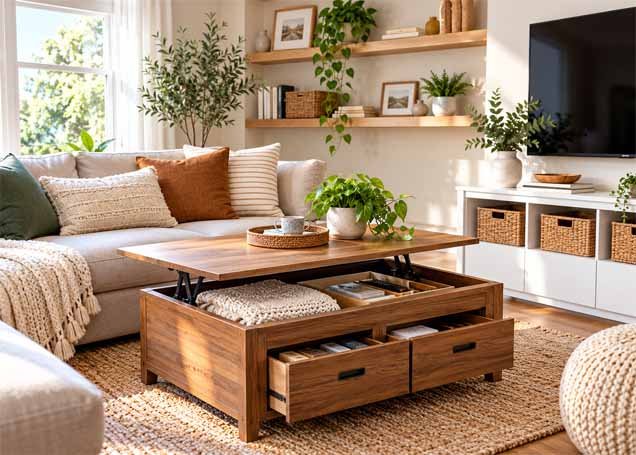 Living Room Storage Ideas: 17 Smart Ways to Save Space
